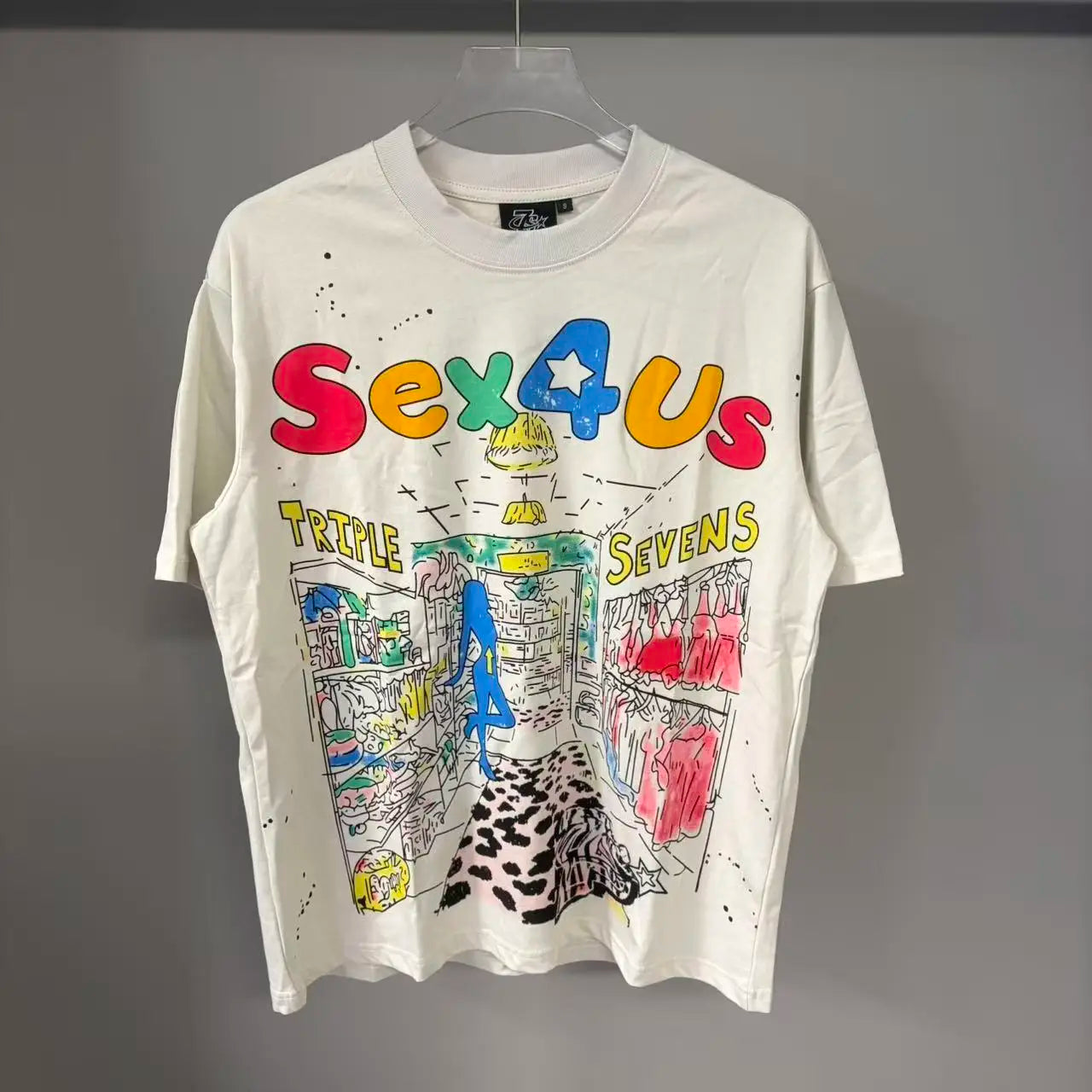 Boy Letter Rhinestone White Black Cotton Short Sleeve Tshirts for Men and Women Harajuku Hip Hop Loose Shinning Diamond Tees