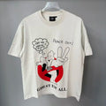 Boy Letter Rhinestone White Black Cotton Short Sleeve Tshirts for Men and Women Harajuku Hip Hop Loose Shinning Diamond Tees