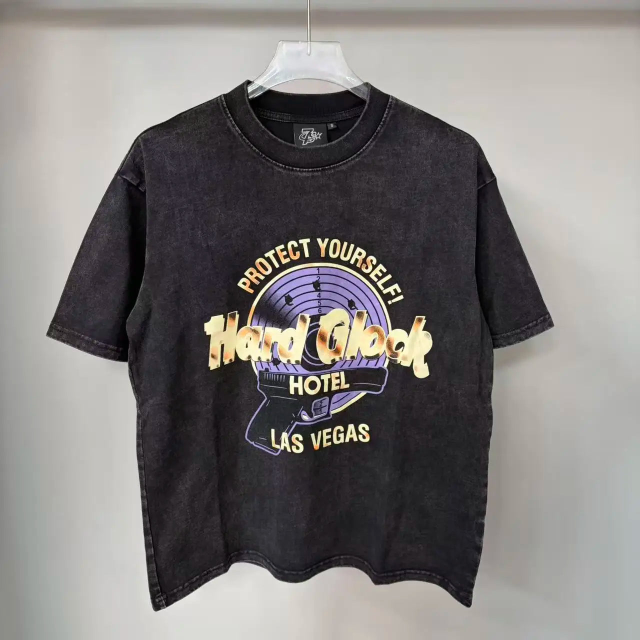 Boy Letter Rhinestone White Black Cotton Short Sleeve Tshirts for Men and Women Harajuku Hip Hop Loose Shinning Diamond Tees